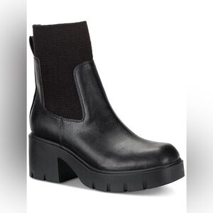 Sun + Stone Women's Black‎ Ankle Boots